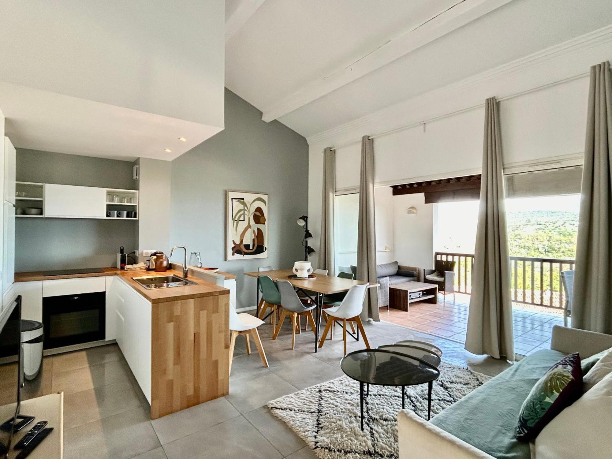 Les Restanques Cabriere 3123 Vue Mer 3 Chambres Grimaud Buitenkant foto