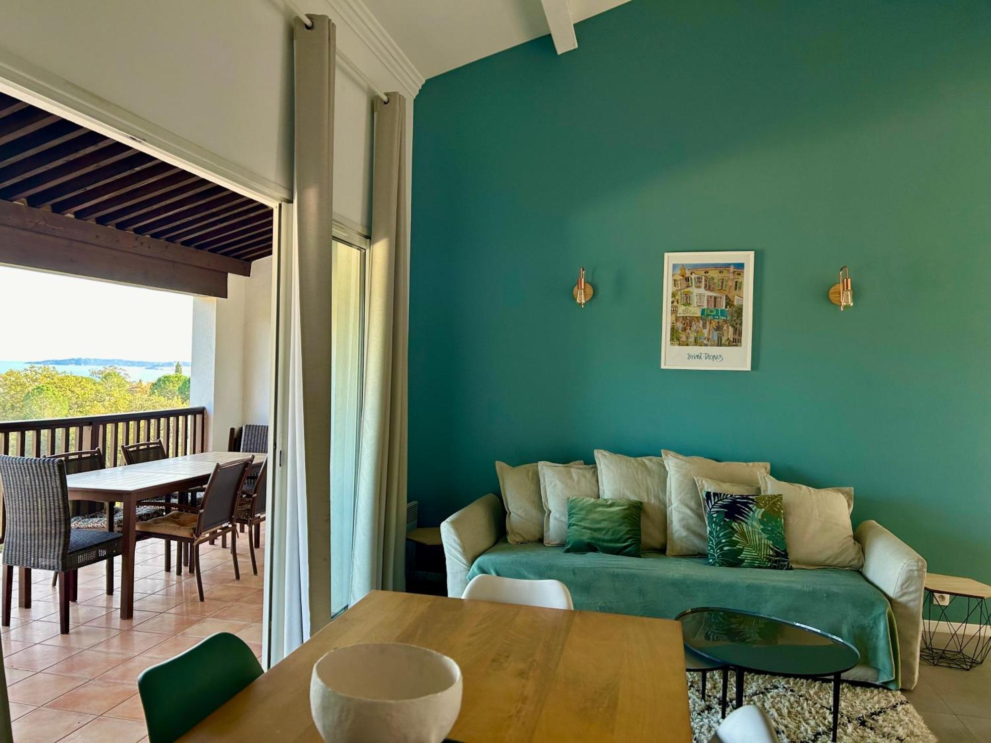 Les Restanques Cabriere 3123 Vue Mer 3 Chambres Grimaud Buitenkant foto